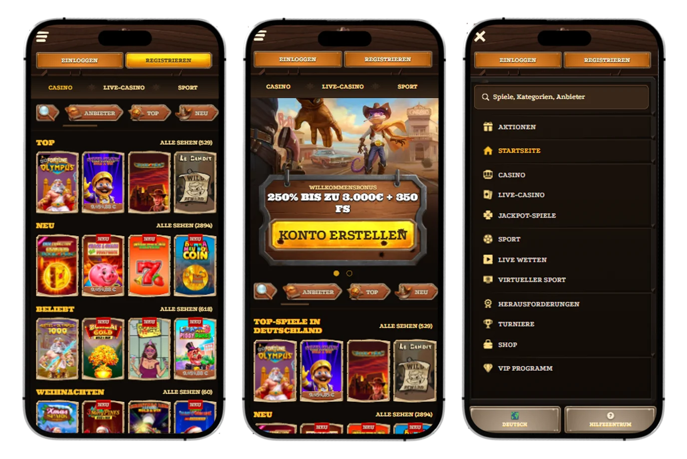 Lizaro Casino Mobile Version