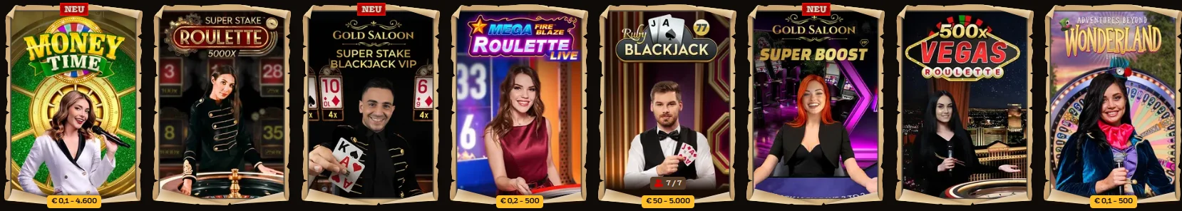Lizaro Casino Live Casino