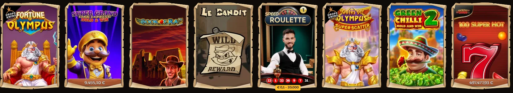 Lizaro Casino Slots und Automaten